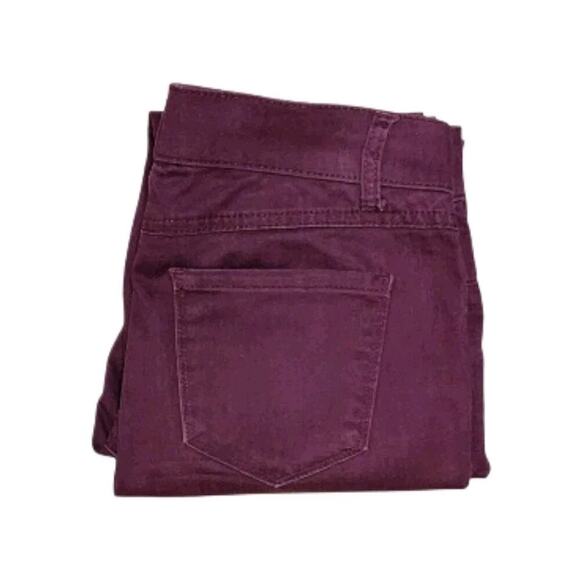 LC Lauren Conrad Women's Slim Skinny Jeggings Purple Stretch Dark Wash Size 6 - Picture 7 of 8